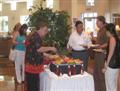 Agents & Vendors at the bountiful breakfast buffet
